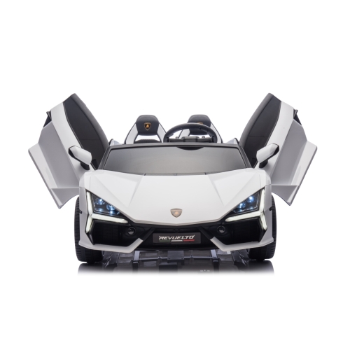 Auto na akumulator dla dzieci Lamborghini Revuelto XL Biały A500.BIA